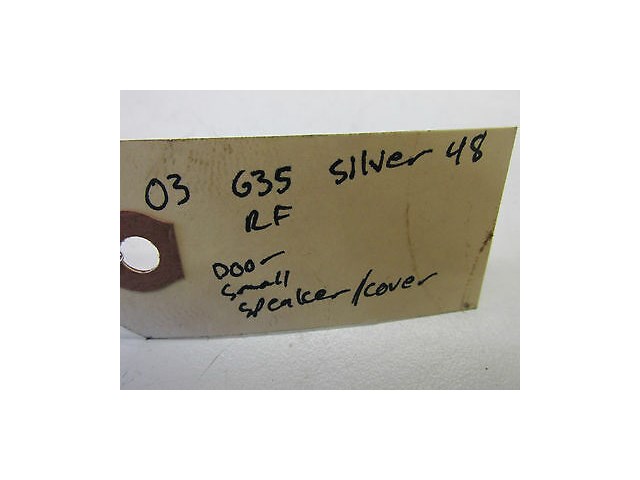 2003-2004 INFINITI G35 SEDAN OEM RIGHT FRONT DOOR TWEETER SPEAKER TRIM