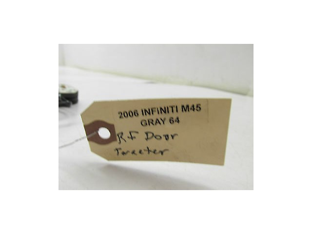 2006-2009 INFINITI M45 M35 OEM RIGHT FRONT PASSEENGER'S SIDE DOOR TWEETER