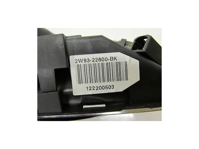 2004-2007 JAGUAR XJR X350 OEM RIGHT REAR INTERIOR INNER DOOR HANDLE W/ TWEETER