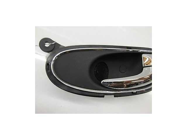 2004-2007 JAGUAR XJR X350 OEM RIGHT REAR INTERIOR INNER DOOR HANDLE W/ TWEETER