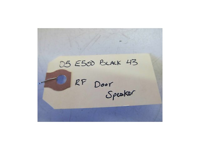 2003-2006 MERCEDES BENZ E500 W211 OEM RIGHT FRONT PASSENGER DOOR SPEAKER TWEETER