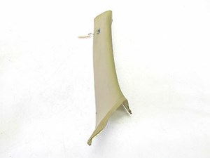 2002-2004 BMW 745LI E66 OEM RIGHT PASSENGER FRONT A PILLAR TRIM PANEL TAN