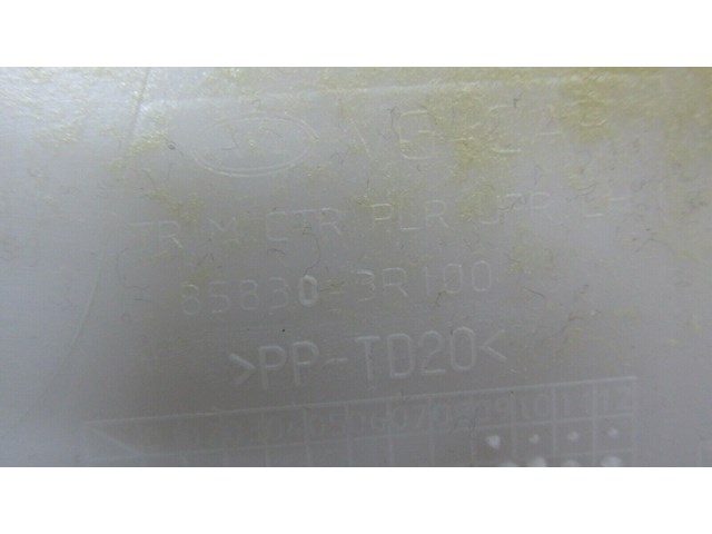  2014-2016 KIA CADENZA OEM LEFT DRIVER SIDE UPPER B-PILLAR TRIM COVER GRAY 