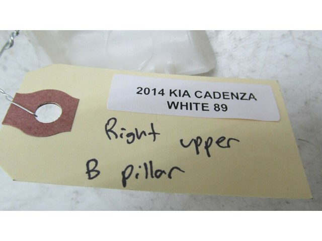  2014-2016 KIA CADENZA OEM RIGHT PASSENGER SIDE UPPER B-PILLAR TRIM COVER GRAY 