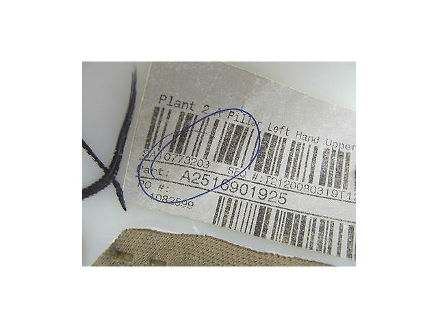 2006-2009 MERCEDES R350 W251 OEM LEFT FRONT DRIVER'S SIDE A PILLAR TRIM MOULDING