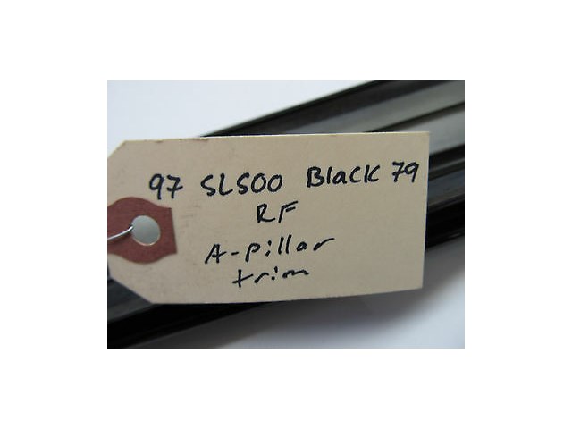 1996-2002 MERCEDES BENZ SL500 R129 OEM RIGHT EXTERIOR A PILLAR TRIM MOLDING