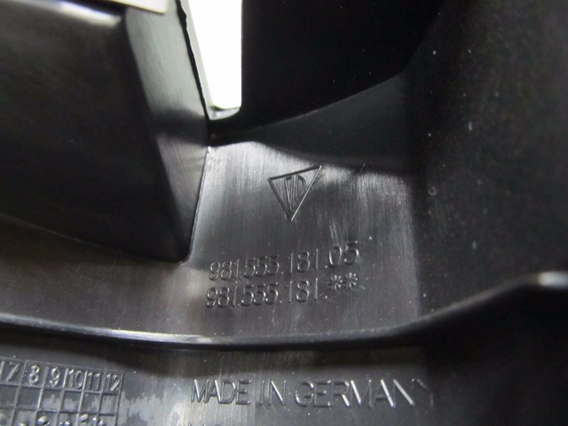 2013-2015 PORSCHE BOXSTER 981 OEM LEFT DRIVER SIDE A PILLAR TRIM COVER PANEL