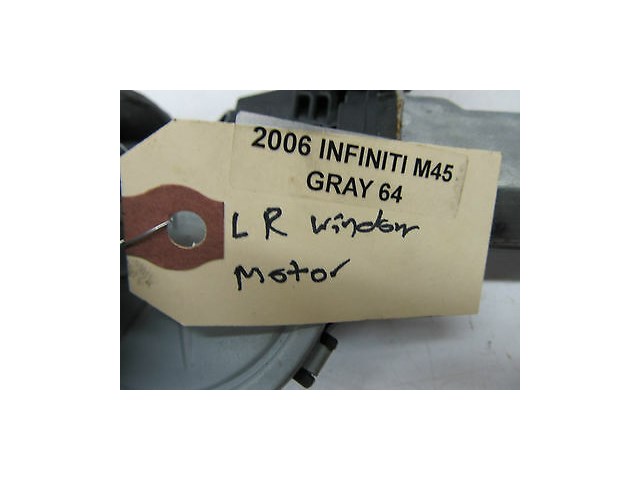 2006-2009 INFINITI M45 M35 OEM LEFT REAR BACK DOOR WINDOW MOTOR ASSEMBLY