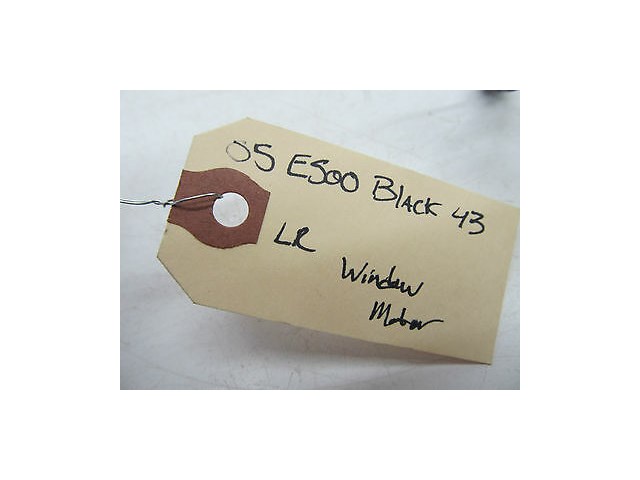 2003-2006 MERCEDES BENZ E500 W211 OEM LEFT REAR DRIVER SIDE WINDOW MOTOR