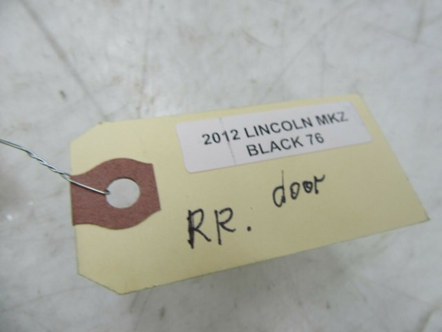 2010-2012 LINCOLN MKZ OEM RIGHT REAR PASSENGER SIDE DOOR WINDOW MOTOR  