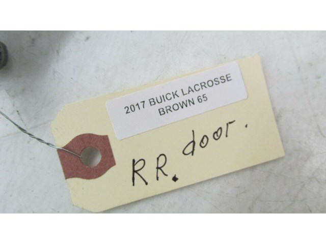 2017-2019 BUICK LACROSSE OEM RIGHT REAR DOOR WINDOW MOTOR 