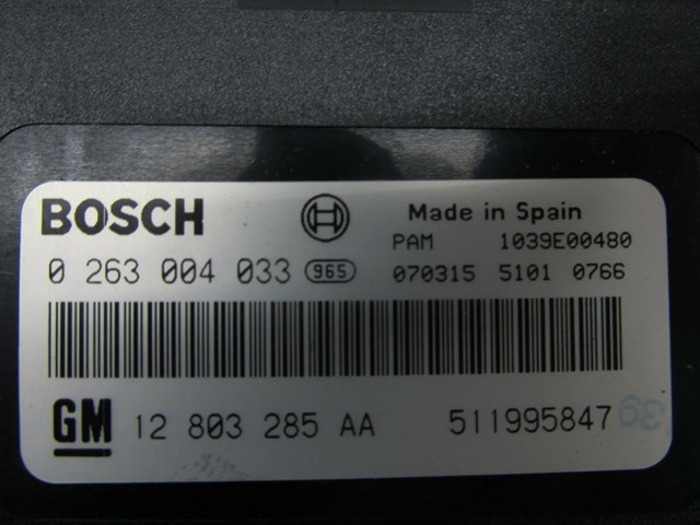 2004-2011 SAAB 9-3 AERO OEM LEFT REAR PARKING SENSOR CONTROL MODULE 