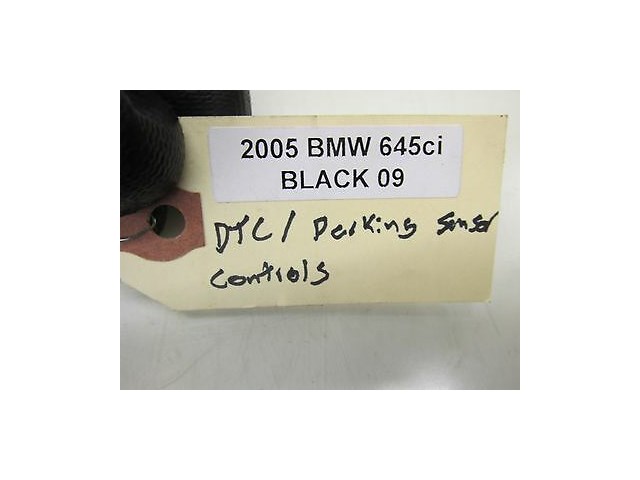 2004-2005 BMW 645CI E63 OEM DTC DYNAMIC TRACTION CONTROL & PARKING SENSOR SWITCH