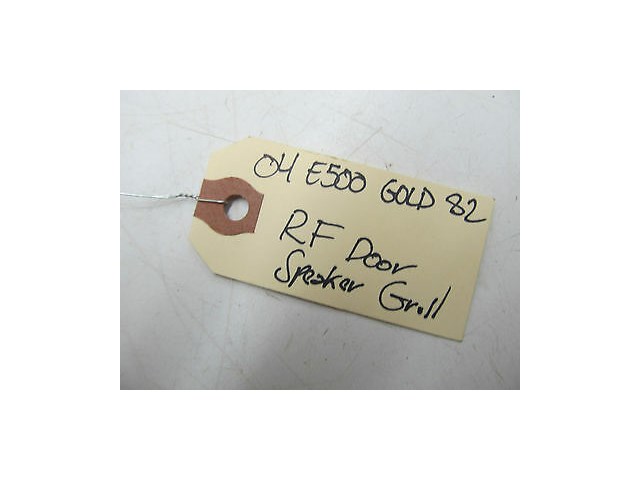 2003-2006 MERCEDES BENZ E500 W211 OEM RIGHT FRONT DOOR SPEAKER GRILL COVER