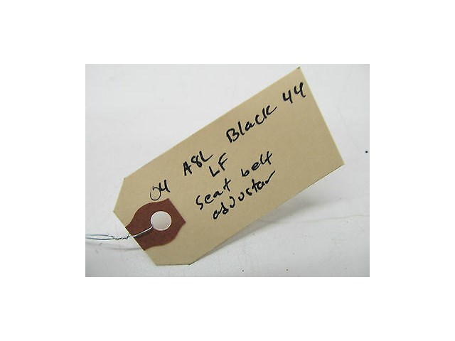 2004-2006 AUDI A8 L QUATTRO D3 OEM LEFT FRONT SEAT BELT ADJUSTABLE TRACK & MOTOR