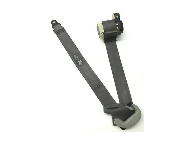 2004-2007 JAGUAR XJR X350 OEM RIGHT SIDE FRONT SEAT BELT ASSEMBLY GRAY COLOR