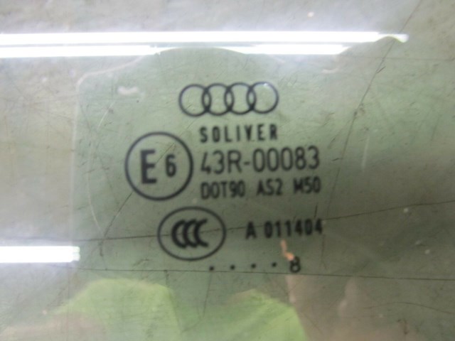 2005-2008 AUDI A6 C6 OEM RIGHT FRONT DOOR WINDOW GLASS 