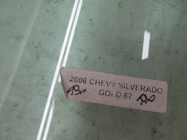 2003-2007 CHEVY SILVERADO OEM RIGHT FRONT PASSENGER GLASS WINDOW 