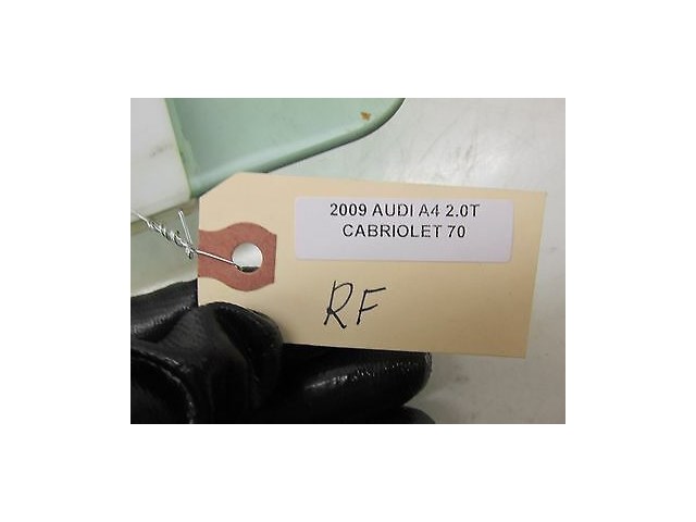 2009 AUDI A4 CABRIOLET 2.0T OEM RIGHT FRONT PASSENGER'S DOOR WINDOW AUTO GLASS