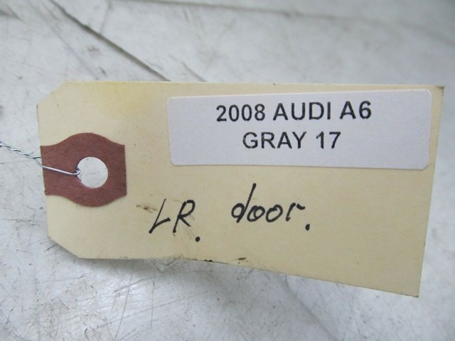 2005-2008 AUDI A6 C6 OEM LEFT REAR DOOR WINDOW GLASS 