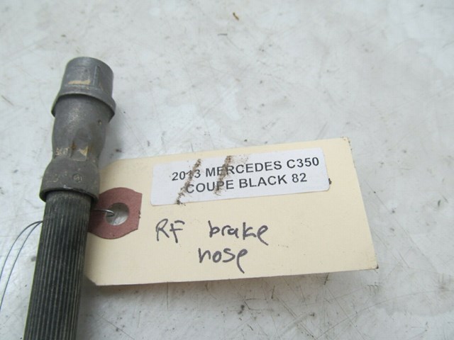 2012-2015 MERCEDES C350 COUPE OEM RIGHT FRONT PASSENGER SIDE BRAKE HOSE LINE