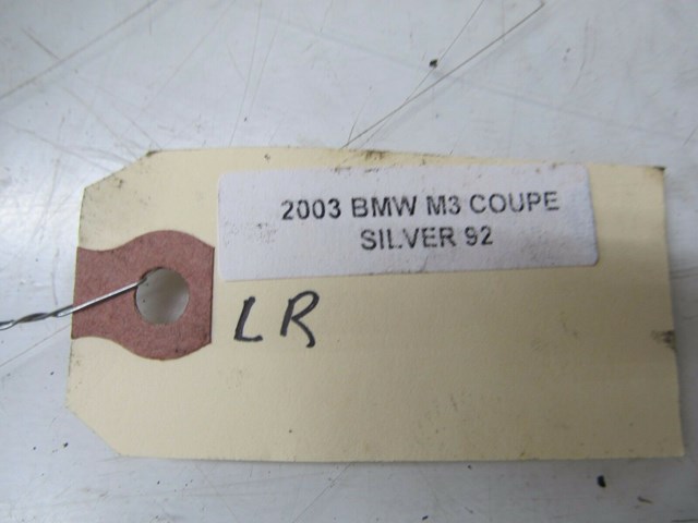 2002-2006 BMW M3 E46 COUPE OEM LEFT REAR DRIVER SIDE BRAKE HOSE LINE 