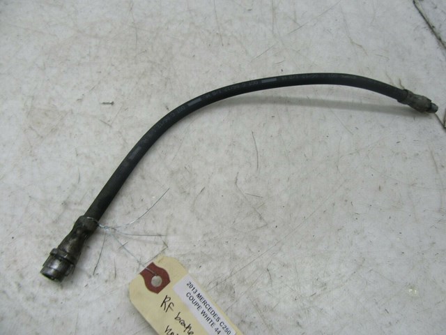 2012-2015 MERCEDES C250 COUPE W204 OEM RIGHT FRONT BRAKE HOSE LINE