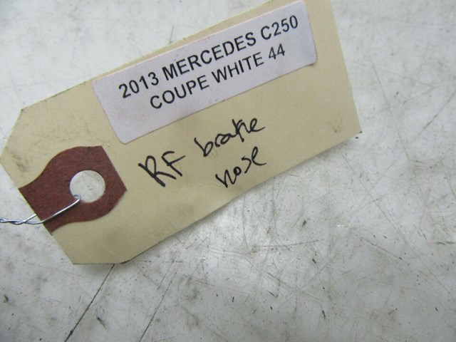 2012-2015 MERCEDES C250 COUPE W204 OEM RIGHT FRONT BRAKE HOSE LINE