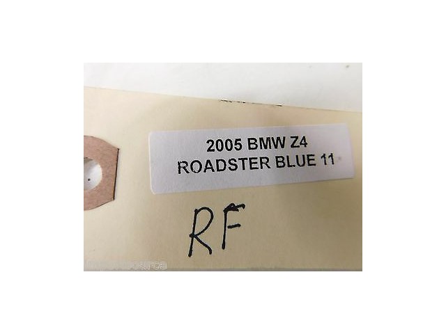 2003-2005 BMW Z4 E85 OEM RIGHT FRONT PASSENGER SIDE BRAKE HOSE LINE