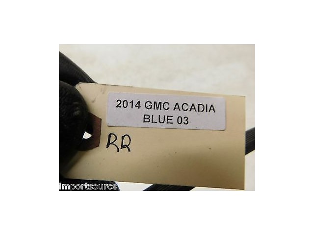 2013-2015 GMC ACADIA OEM RIGHT REAR PASSENGER SIDE BRAKE HOSE LINE