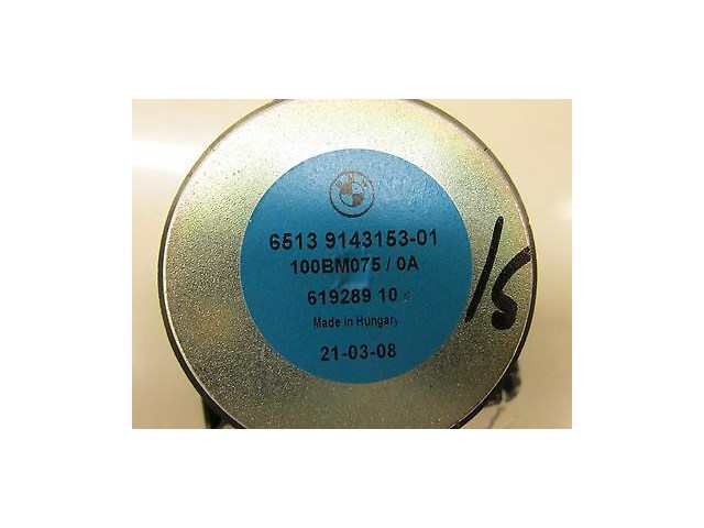  2008-2010 BMW 528xi 535i E60 OEM LEFT REAR DECK SPEAKER 65139143153