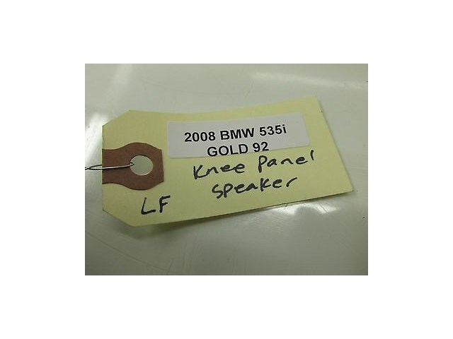 2008-2010 BMW 528i 535i E60 OEM LEFT FRONT DASH KNEE PANEL SPEAKER