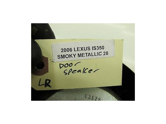 2006-2008 LEXUS IS350 IS250 XE20 OEM LEFT REAR BACK DOOR SPEAKER 