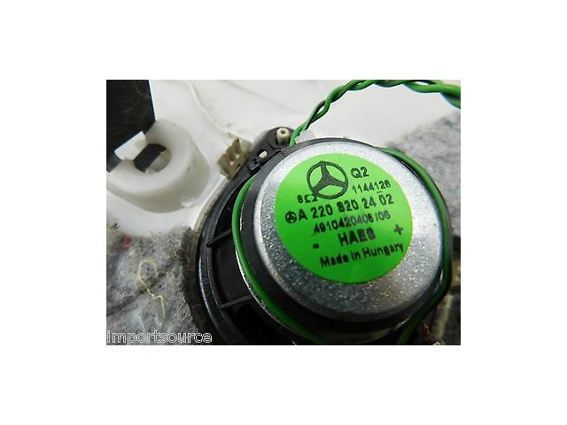 2003-2006 MERCEDES E500 W211 OEM LEFT FRONT DRIVER KICK PANEL SPEAKER TRIM