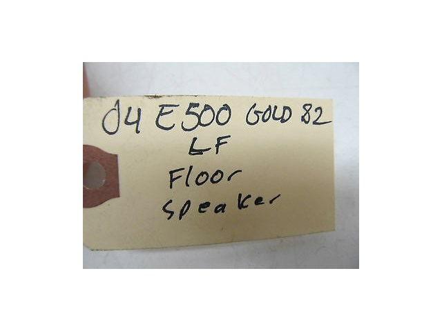 2003-2006 MERCEDES BENZ E500 W211 OEM LEFT FRONT LOWER SIDE KICK PANEL SPEAKER