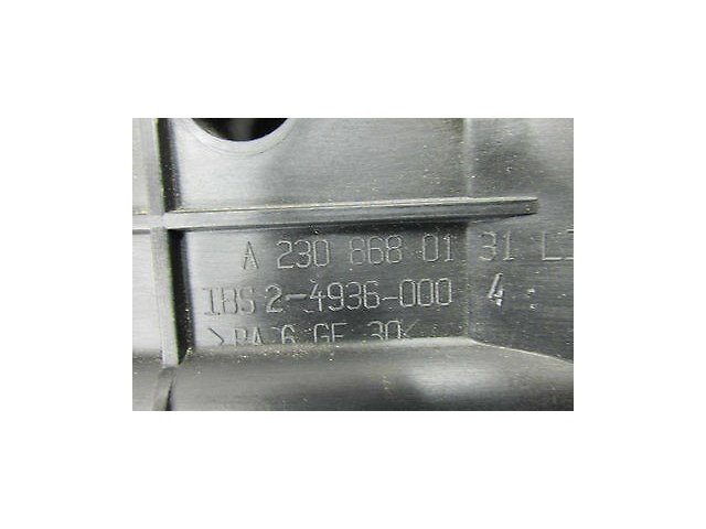 2004-2006 MERCEDES BENZ SL600 R230 OEM LEFT REAR LUGGAGE BELT W/ SPEAKER