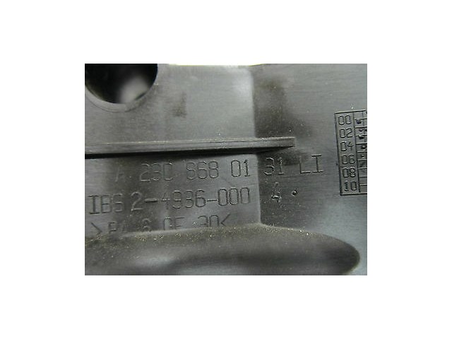 2004-2006 MERCEDES BENZ SL600 R230 OEM LEFT REAR LUGGAGE BELT W/ SPEAKER