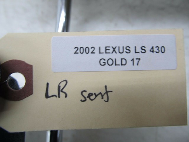 2001-2006 LEXUS LS430 OEM LEFT REAR DRIVER SEAT HEADREST HEAD REST TAN