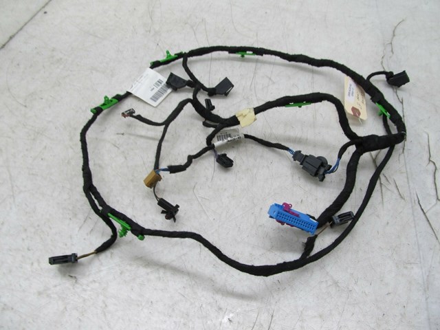 2005-2008 AUDI A6 C6 OEM LEFT FRONT DOOR PANEL WIRING HARNESS 
