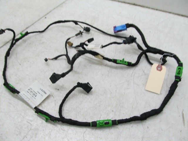 2005-2008 AUDI A6 C6 OEM LEFT FRONT DOOR PANEL WIRING HARNESS 