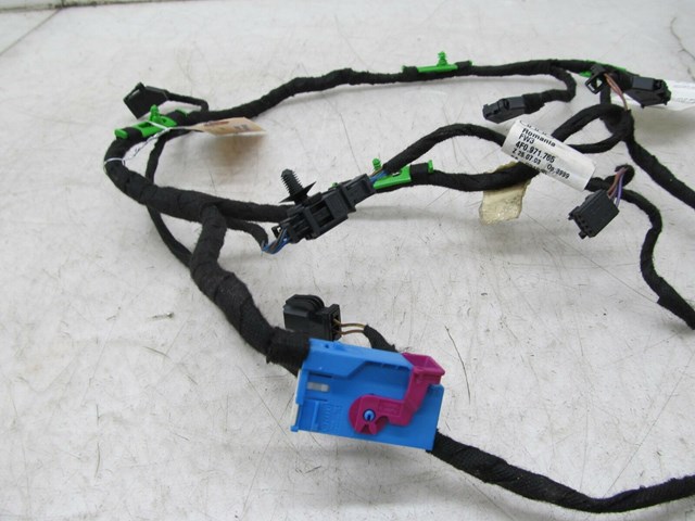 2005-2008 AUDI A6 C6 OEM LEFT FRONT DOOR PANEL WIRING HARNESS 