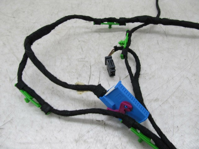 2005-2008 AUDI A6 C6 OEM RIGHT FRONT DOOR PANEL WIRING HARNESS 