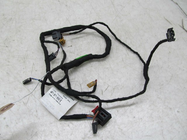 2005-2008 AUDI A6 C6 OEM RIGHT REAR DOOR PANEL WIRING HARNESS 