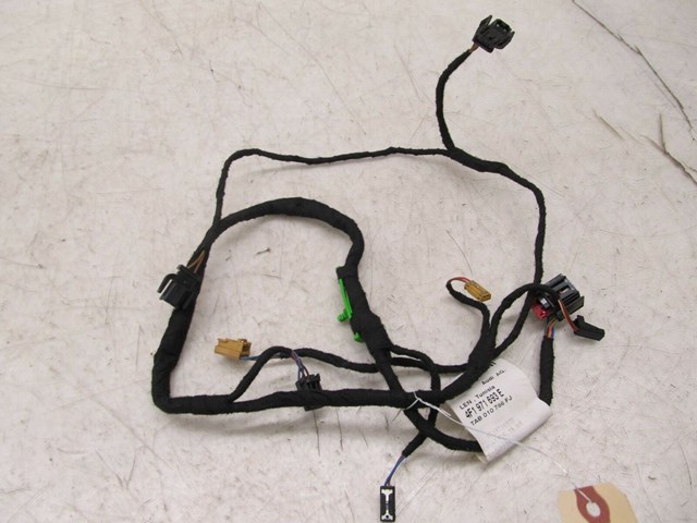 2005-2008 AUDI A6 C6 OEM RIGHT REAR DOOR PANEL WIRING HARNESS 