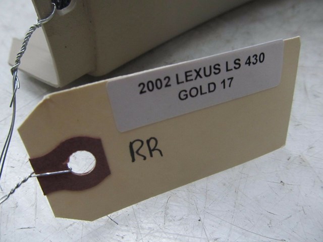 2001-2006 LEXUS LS430 OEM RIGHT REAR PASS. SIDE LOWER PILLAR TRIM COVER PANEL