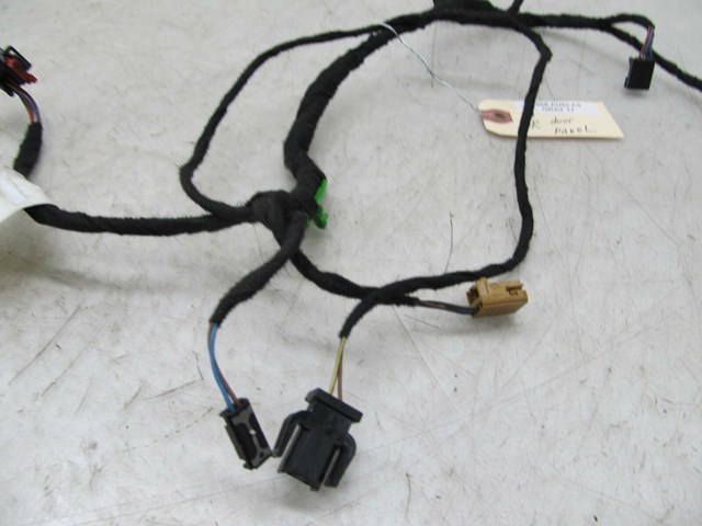 2005-2008 AUDI A6 C6 OEM LEFT REAR DOOR PANEL WIRING HARNESS 