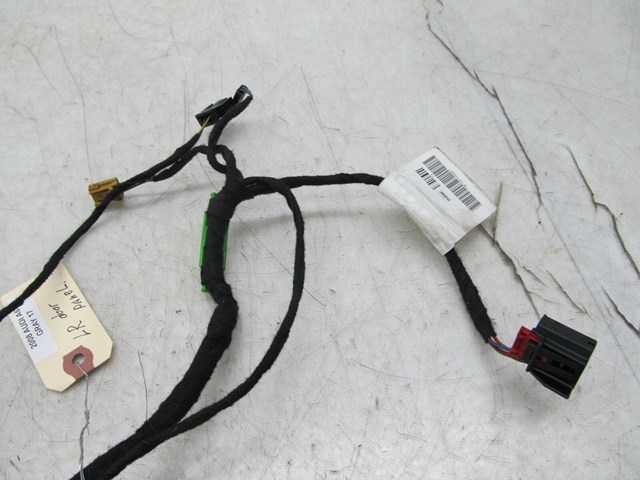 2005-2008 AUDI A6 C6 OEM LEFT REAR DOOR PANEL WIRING HARNESS 