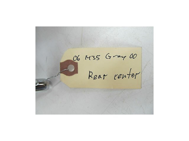  2006-2009 INFINITI M35 OEM CENTER REAR SEAT HEADREST BLACK LEATHER