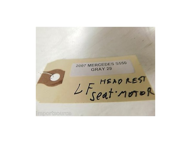 2007-2009 MERCEDES S550 W221 OEM LEFT FRONT DRIVER SEAT HEADREST MOTOR 