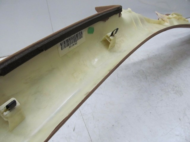 2004-2008 AUDI A8L W12 OEM LEFT FRONT DRIVER INTERIOR A PILLAR TRIM ALCANTARA